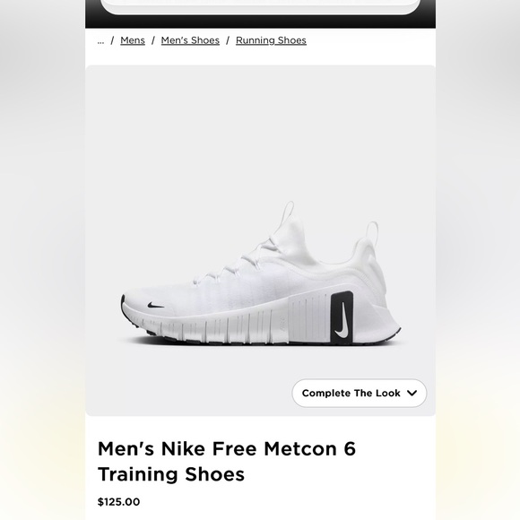 Men’s Nike Free Metcon 6 - Picture 6 of 7